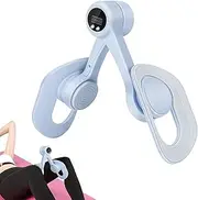 Pelvic Floor Exercise Devices – Thigh Trainer Smart Counter Display, 360° Rotation, Anti-Slip Design, Core Strengthening & Toning for All Fitness Levels