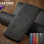 For iPhone 16 15 14 13 12 11 Pro Max SE/8/7 Plus Wallet Case Leather Flip Cover