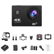 ✅Native 4K/30fps 20MP WiFi Waterproof Helmet/Action Camera CMOS EIS Touch Screen