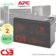 APC RBC9 UPS High Rate 34W Battery by Hitachi CSB HR Series