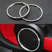 Car Crystal Interior Speaker Grille Cover Trim fit For Mini Cooper F55 F56 (for: Mini)