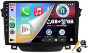 Y500s,Car Stereo Android 15.0 Radio for i30 MK2 GD 2011-2017 GPS Sat Navigation 9'' Touchscreen DVD Multimedia Video Player FM BT Receiver with Carplay 4G 5G WiFi DSP SWC