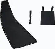 Black Fabric for Hanging Hammock Swing Fabric for Deck Chair, Hammock, Hanging Chair, Swing Replacement Fabric for Hammock Swing Black Fabric for Hanging Hammock