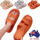 Double Buckle Birken Shoes PILLOW SLIDES Ultra-Soft Beach Casual Sandals Slipper