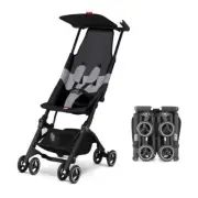 Pockit Air All Terrain Ultra Compact Lightweight Travel Stroller with Breathable