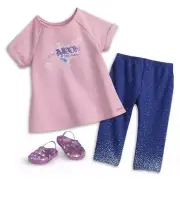 American Girl Luciana Vega doll pajamas pj's new NIB