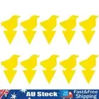 - 10pcs Fungus Gnat Traps Non-Toxic Dual-Sided Yellow Sticky Fly Traps for Indoo