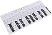 ifundom 88 Key Piano Keyboard Paper Beginner Practice Guide Boys and Girls Teaching Aid