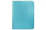 Ultra Pro Vivid 9 Pocket Zippered Pro Binder Light Blue