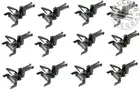 ROCO 40396 - Scale H0 1:87 - Set Of 12 Hooks Universal Ce Rohs Nem Ad Height R