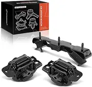 A-Premium Engine and Transmission Mount Replacement for Dodge Pickup Ram 2500 3500 2006-2008, 5.9L Diesel Turbo, Set of 3