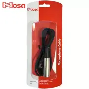 Hosa 5FT XVM-105M XLR Male to Right Angle 3.5mm TRS Cable
