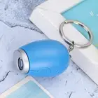 (Blue)Keychain Clock Projection Clock Digital Clock Mini Clock Portable