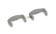 X2 GENUINE BAUMATIC DISHWASHER FRONT BASKET RAIL END CAPS SET BBM14S