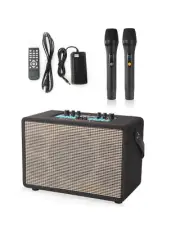 Karaoke Machine with 2 Microphones and Bluetooth, Magic Singing Karaoke Syste...