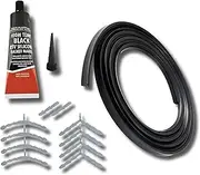[ABC Products] Universal 3 & 4 Sided Silicone Oven Cooker Door Rubber Seal Kit (with Glue Sealant)