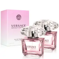 在飛比找Yahoo奇摩購物中心優惠-VERSACE 凡賽斯 香戀水晶女性淡香水30ml X2入