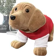 Car Bobblehead | Dashboard Figurines - Dog Shaking Head Funny Decorations Accessories for Men Women Teens Adults