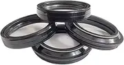 43x54x11 Front Shock Fork Damper Shaft Oil Seal Retainers 43 54 Dust Cover For MANA800 all versions 2008-2016(2pc Seal 2pc Cover)