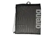 Arena Swim Team Mesh Drawstring Bag (Black/White) (One Size)