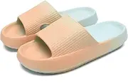 rosyclo Cloud Slippers for Women and Men, Pillow House Slippers Shower Shoes Indoor Slides Bathroom Sandals, Ultimate Comfort, Lightweight, Thick Sole, Non-Slip, Easy to Clean