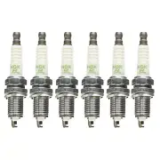 NGK Laser Platinum Spark Plug Set (6 Pieces) 5757 For Audi A6 Q5 3.2 V6 (for: Audi)