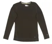 Smartwool Womens Merino 250 Black Baselayer Crewneck Top Size XS L68932