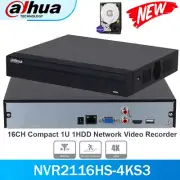 Dahua NVR2116HS-4KS3 16 Channel NVR Security Network Video Recorder NVR System
