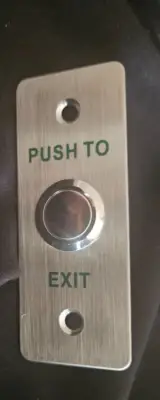 Stainless Steel Face-Plate Press to Exit Button for Door Access Control (14541)
