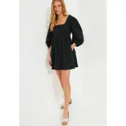 TUCKERNUCK Pomander Place Black Jenny Dress NWT Size XS