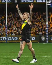 DUSTIN MARTIN 300 GAMES RICHMOND TIGERS AFL FOOTBALL TEAM PLAYER LEGEND POSTER,2