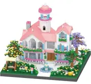 Flower House Garden Villa Building Block Kit Set 4080 pc Model Adults Girls