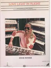 STEVIE WONDER "LOVE LIGHT IN FLIGHT" SHEET MUSIC-EXTREMELY RARE-1984-ON SALE-NEW