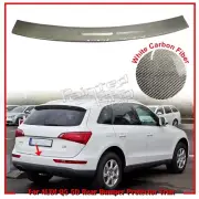 2020 Fit For AUDI Q5 5D Hatchback Rear Bumper Protector Trim Cover White Carbon
