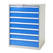 7 Drawer Heavy Duty Industrial Tooling Cabinet with sliding drawers (135kg)