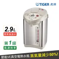 在飛比找momo購物網優惠-【TIGER虎牌】日本製 無蒸氣節能省電VE真空保溫電熱水瓶