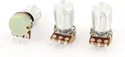 Aexit 3 (Potentiometer) Pcs B1K 1K Ohm 3 Terminals 13mm Metal Rotating Shaft Rotary Audio Single Linear (75ry476qf15) Taper Potentiometer