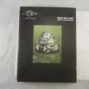 Umbro Mesh Ball Bag With Drawstring Holds 10 Soccer Balls.