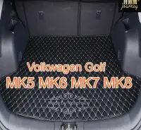在飛比找蝦皮商城精選優惠-[現貨]適用福斯VW Golf 後車廂墊 行李箱墊mk5 6