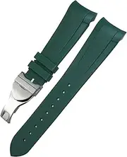 [VEVEL] Rubber Watchband 22mm 20mm Silicone Watch Strap For Tudor Heritage Black Bay 1958 Pelagos Black Waterproof Sports Bracelets