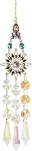 uxcell Hanging Sun Catchers, Crystals Prisms, Rhinestones Suncatcher Pendant for Indoor/Outdoor Window Home Car Garden Birthday Party Decor Colorful