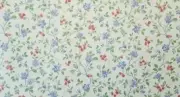 Floral Multi Color Textured White Background Wallpaper by Imperial Wallcovering