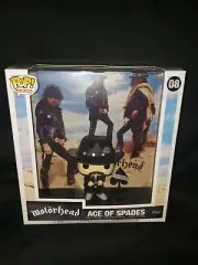 Funko Pop! Albums - Motorhead - Ace of Spades Vinyl Figure #08 New Mint On-Hand