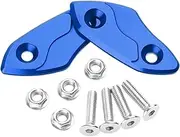 jiningxunjun Compatible with Aprilia RS660 RSV4 1100 Factory RS 660 RS V4 Motorcycle CNC Windscreen Mirror Cover Driven Mirror Eliminators Cap 2024(Blue)