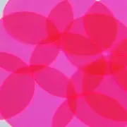 Round Vinyl Shape No Hole 60mm Hot Pink Go Go Fluorescent Edge Glow