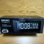 Seiko Clock Alarm Radio Digital Color Lcd