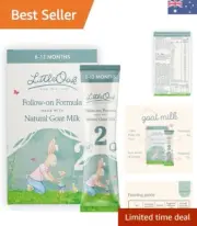 Natural Goat Milk Follow-on Formula, Stage 2, 6-12 Months, 6 x 30gm Sachet