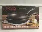 Global Cuisine 2pc Non-Stick Aluminum 8" & 10" Fry Pan Set NIB!