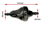 Pool cleaner-Black max Style G62 Valve w/ Nuts For Polaris 3900 pool cleaner