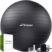 Extra Thick Yoga Ball Exercise Ball, Ball Chair, Heavy Duty Swiss Ball